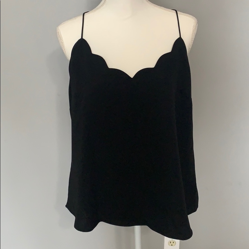 NWT J. Crew Black Camisole